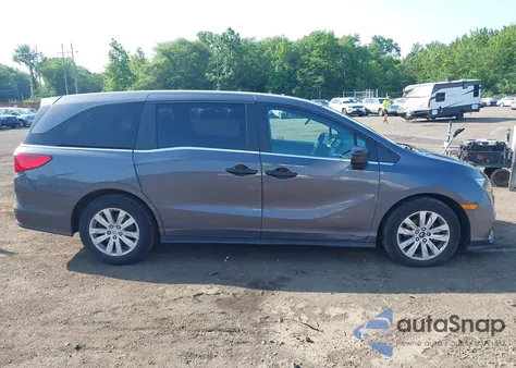 2019 Honda Odyssey Lx from USA, damaged, VIN 5FNRL6H25KB079936